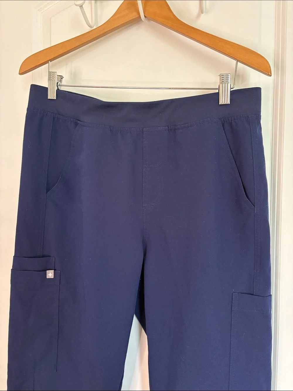 Figs Axim Straight Leg Scrub Pants Navy Blue T2001 Size L/T